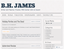 Tablet Screenshot of bhjames.com